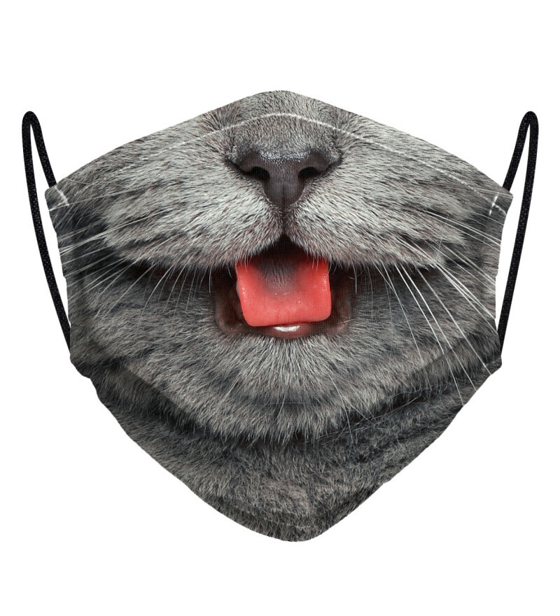 Levně British Cat Face Mask