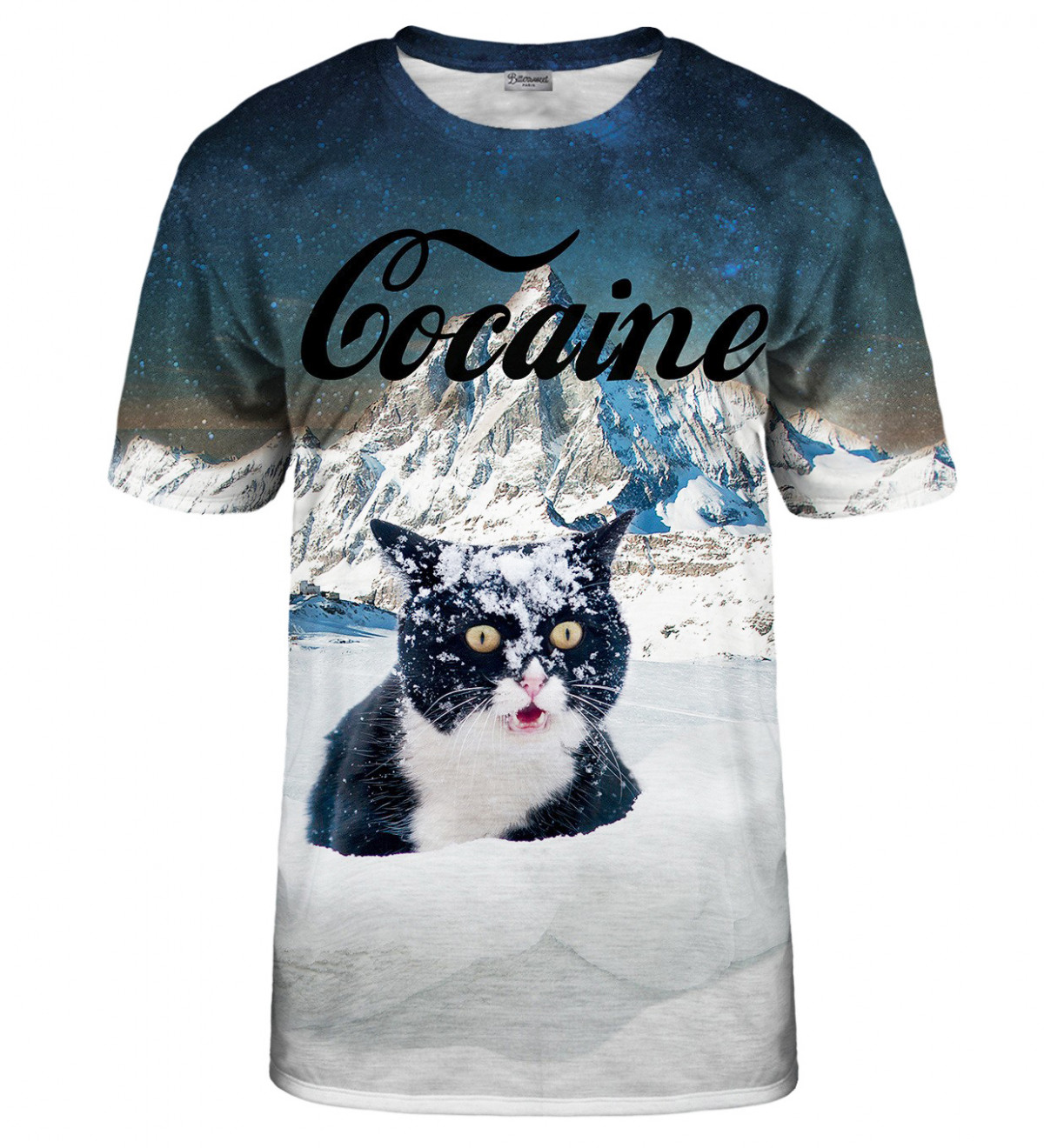 Levně Cocaine Cat T-Shirt
