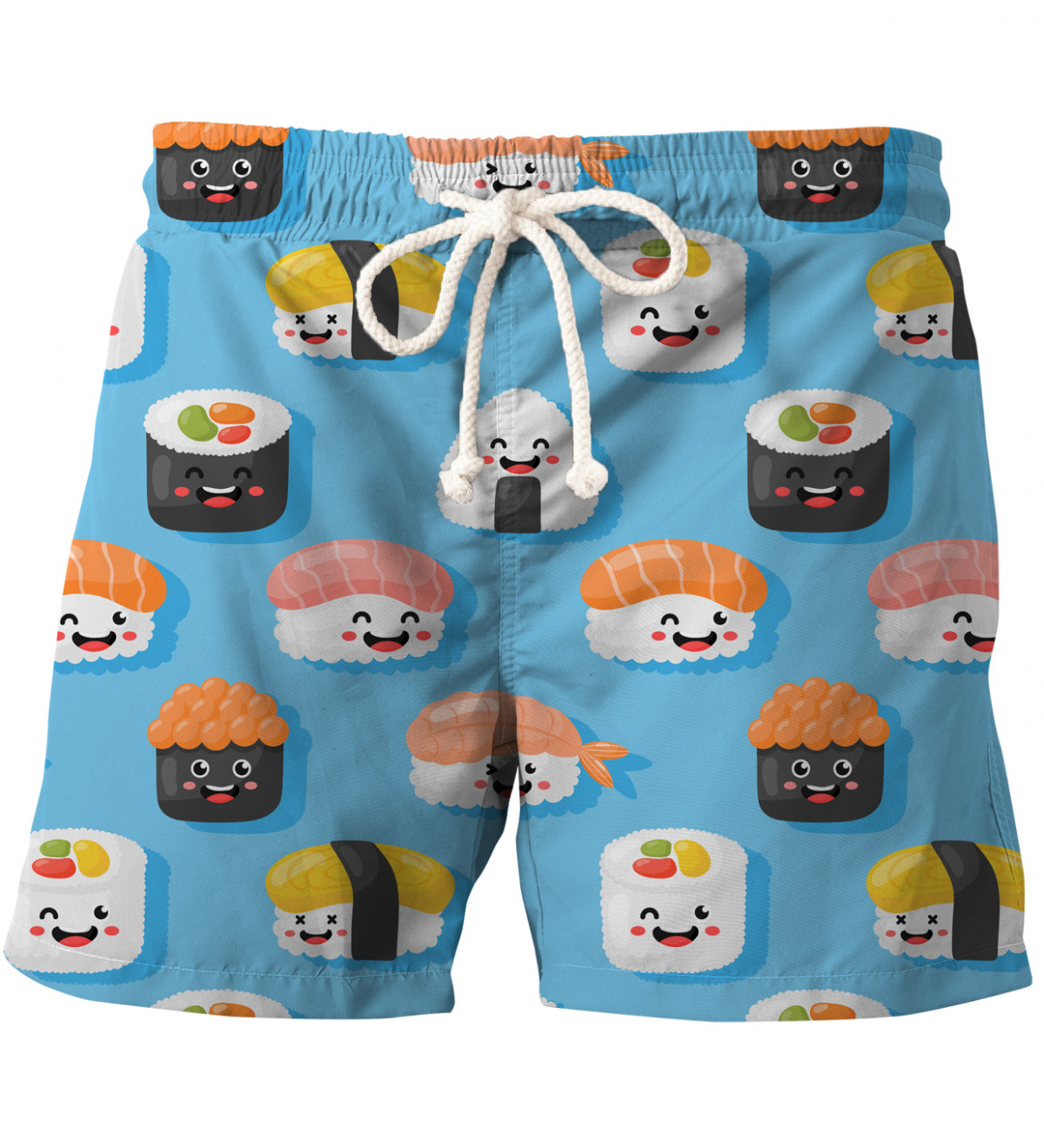 Happy Sushi Swim Shorts - M
