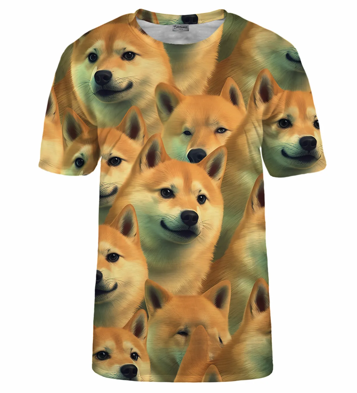 Famous Dog Pattern T-shirt